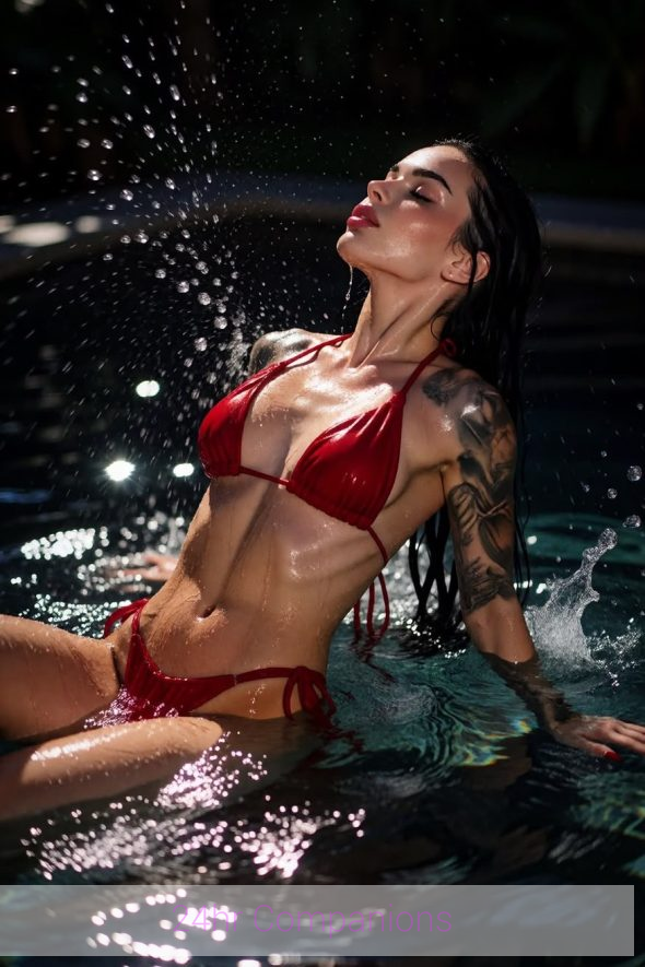Marcia truly captures attention with her striking, model appearance.