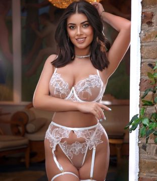 Alison exudes a captivating charm and grace that truly sets her apart.